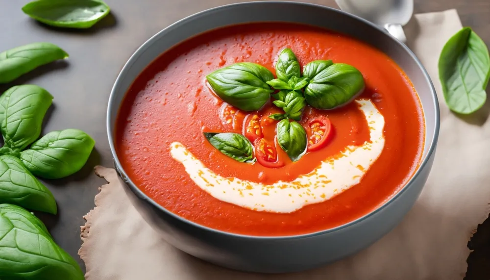 Recette Potage tomate