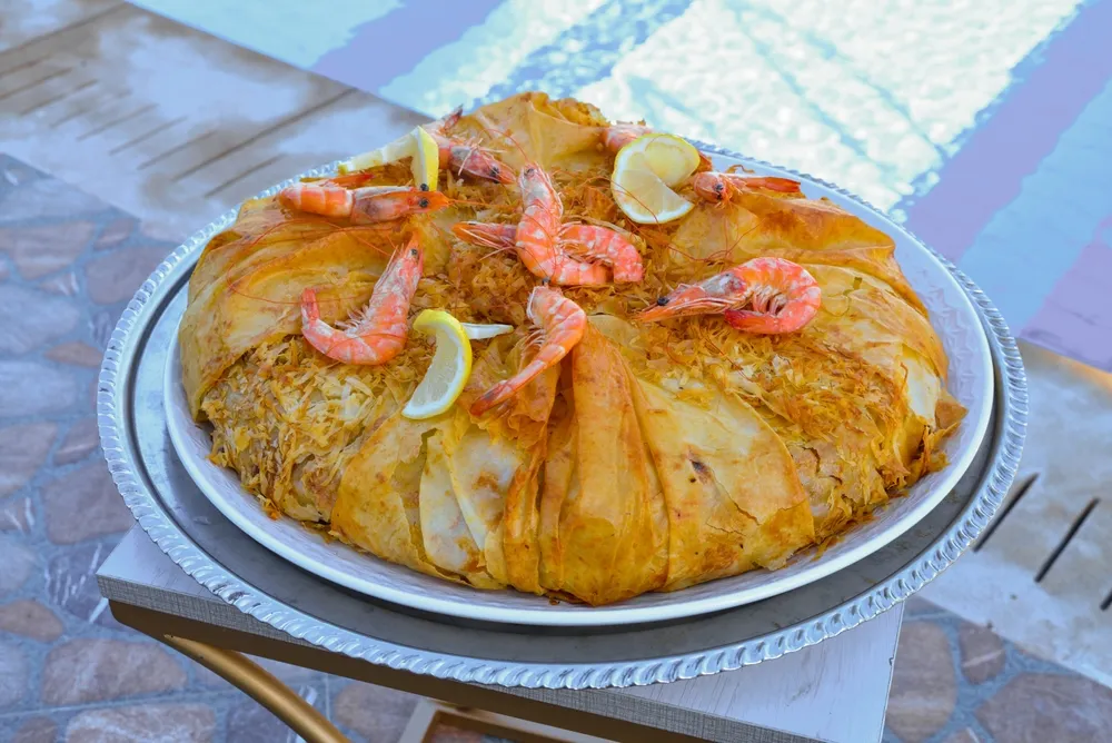 Recette Pastilla aux fruits de mer 