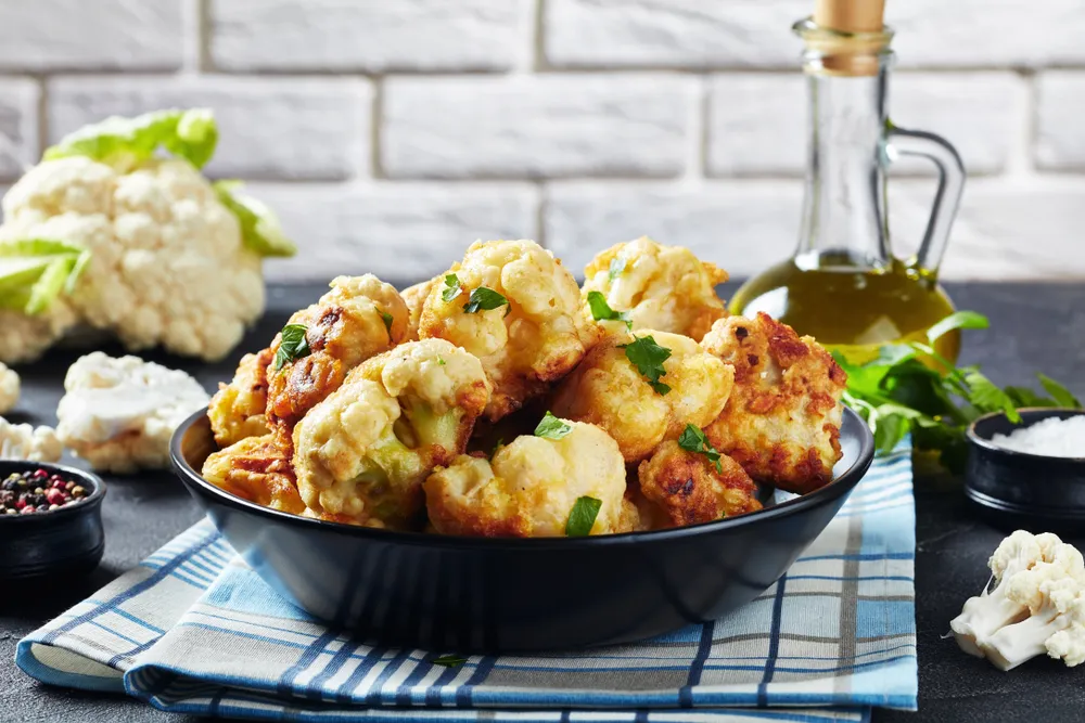 Recette Tempura de Chou-fleur 